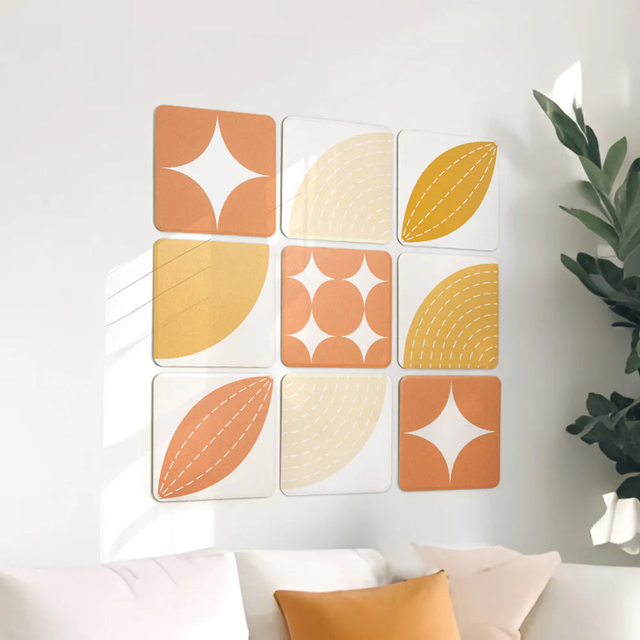 EasyHouse Geometric Organizing Tile - Combo