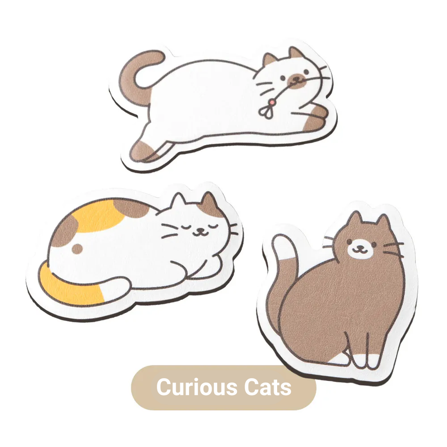 Joyful Cat Magnet Set (3pcs per pack)