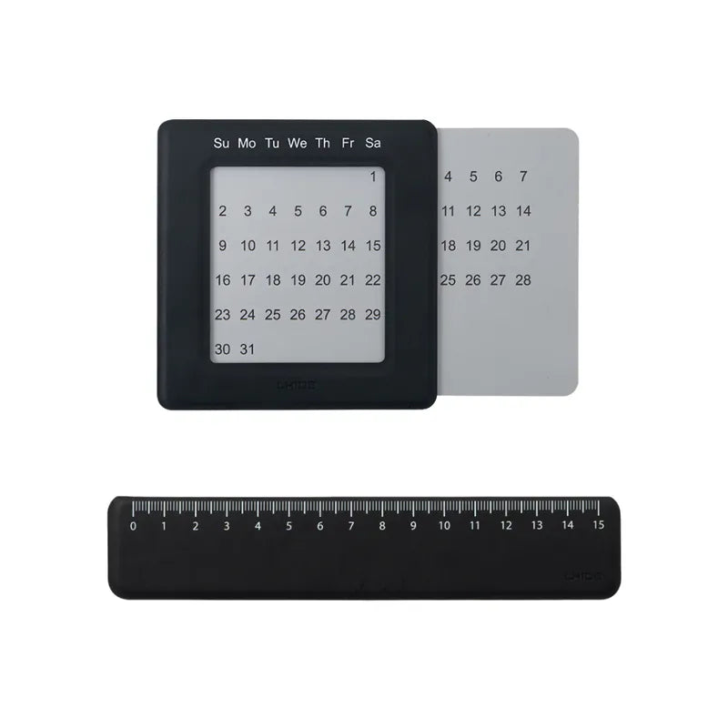 Magnetic Perpetual Calendar + Magnetic Ruler