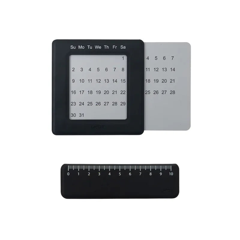 Magnetic Perpetual Calendar + Magnetic Ruler