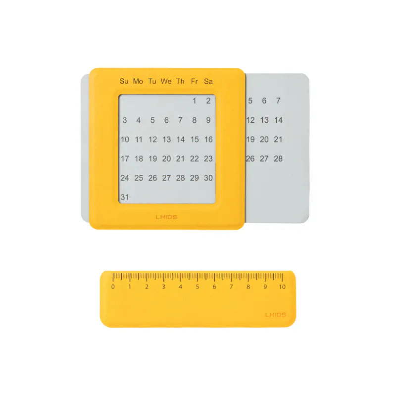 Magnetic Perpetual Calendar + Magnetic Ruler