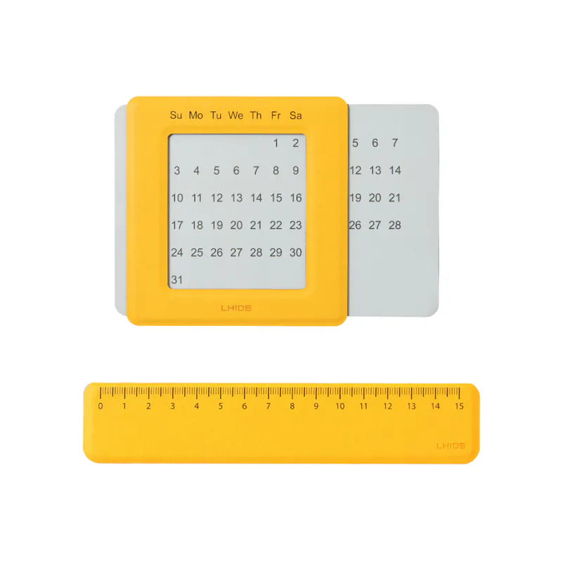 Magnetic Perpetual Calendar + Magnetic Ruler