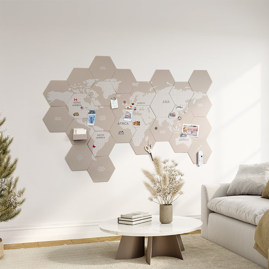LHiDS EasyHouse World Map Velcro Organizing Tile – LHiDS Creative