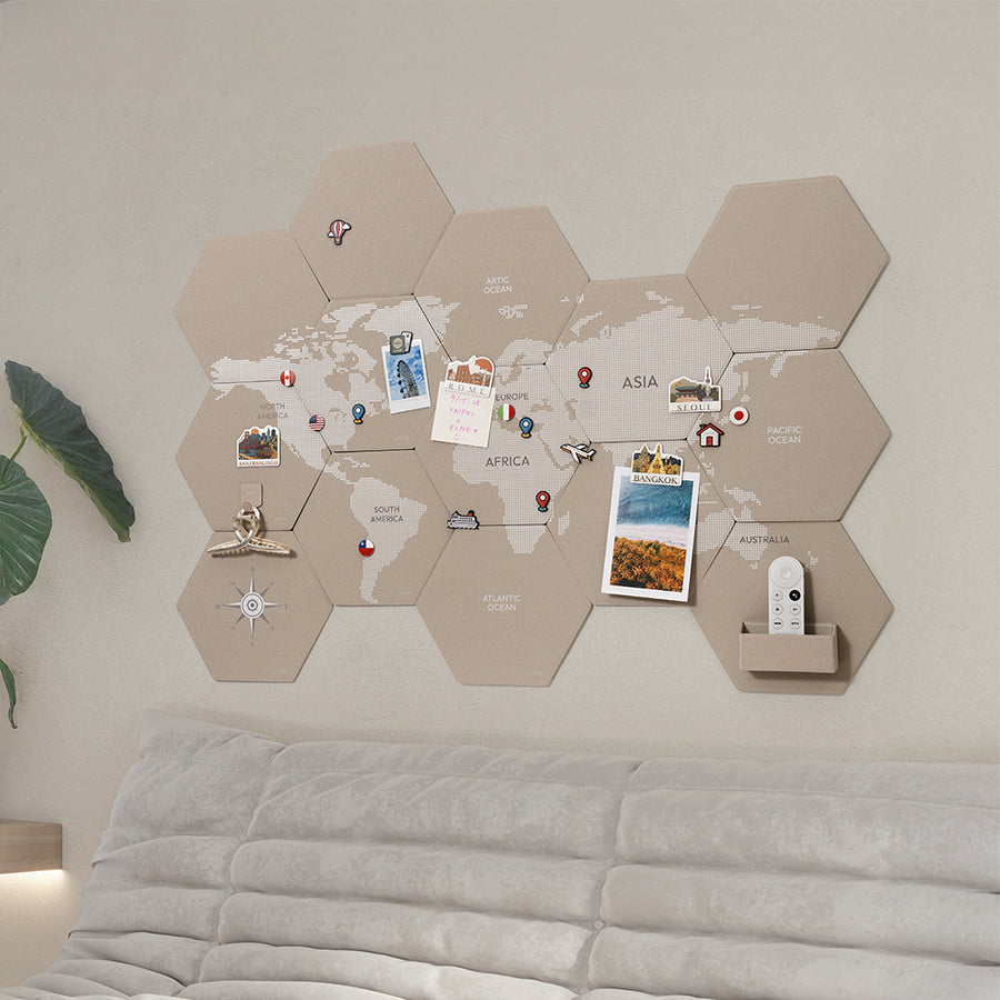 LHiDS EasyHouse World Map Velcro Organizing Tile – LHiDS Creative