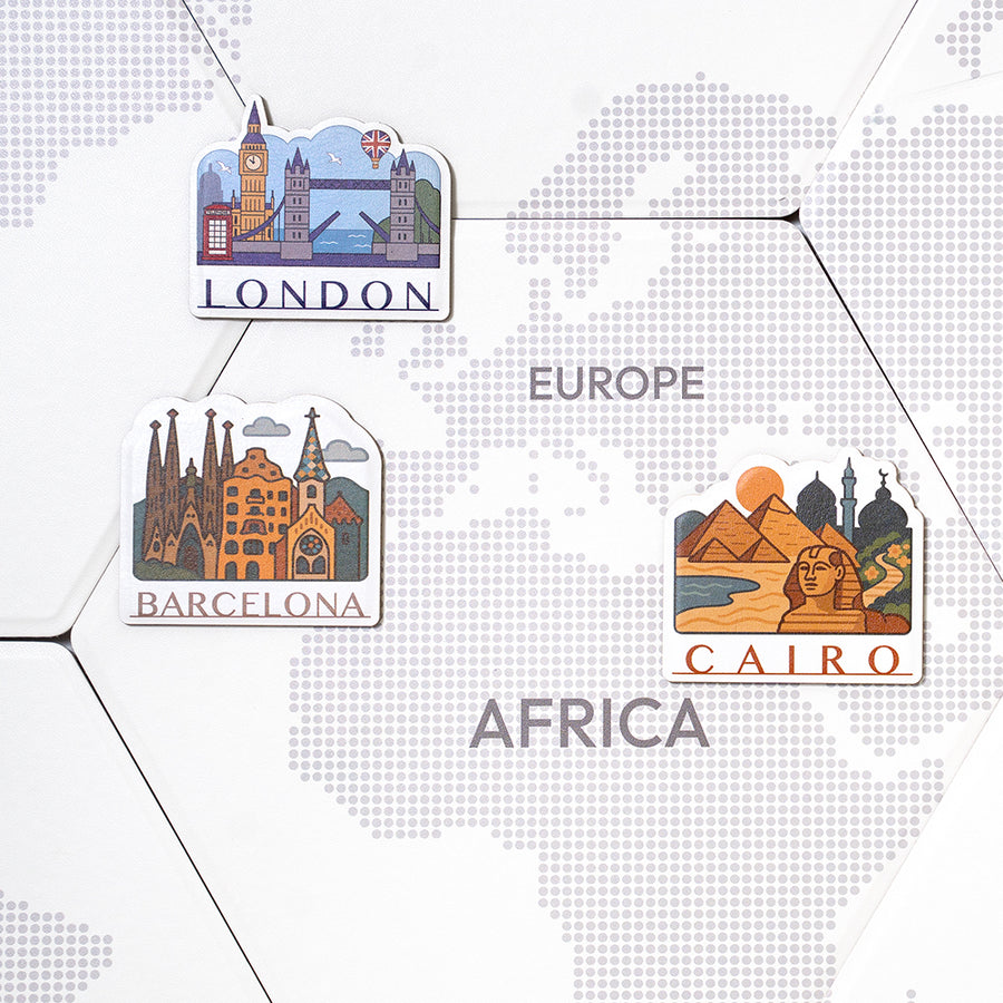 LHiDS EasyHouse World Map Velcro Organizing Tile – LHiDS Creative