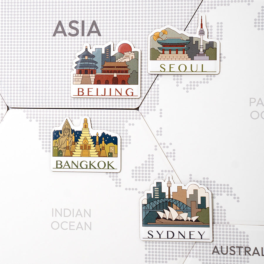 LHiDS EasyHouse World Map Velcro Organizing Tile – LHiDS Creative