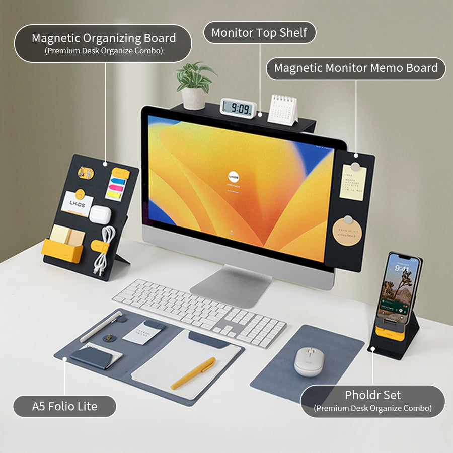 Magnetic Monitor Top Shelf