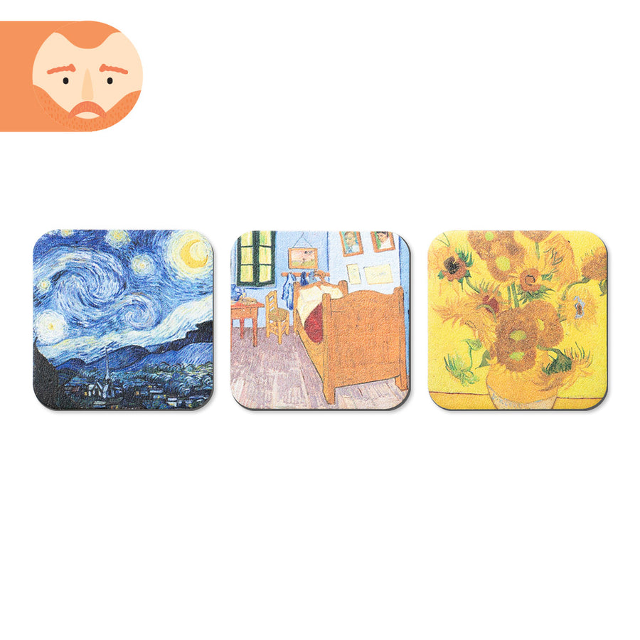 Famous Painting Magnet Set